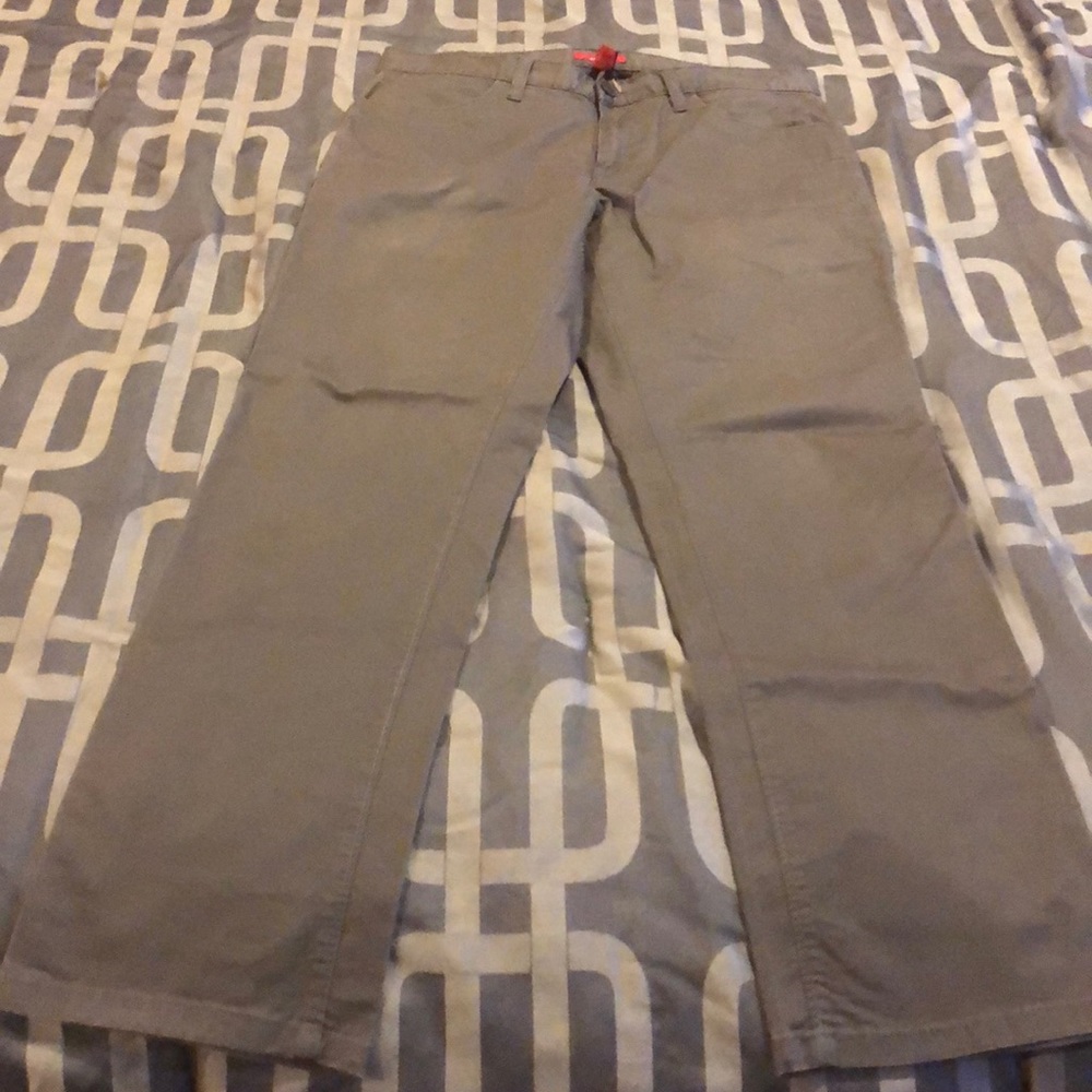 Men’s Slim Fit Gray Pants